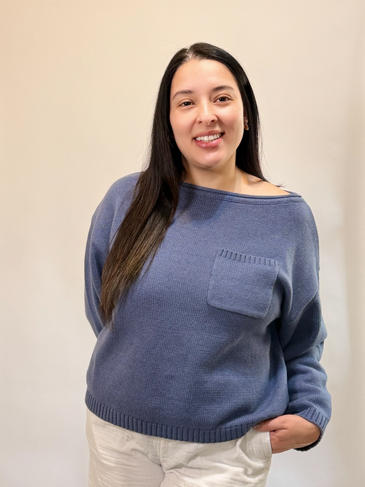 Mellow Blue Sweater