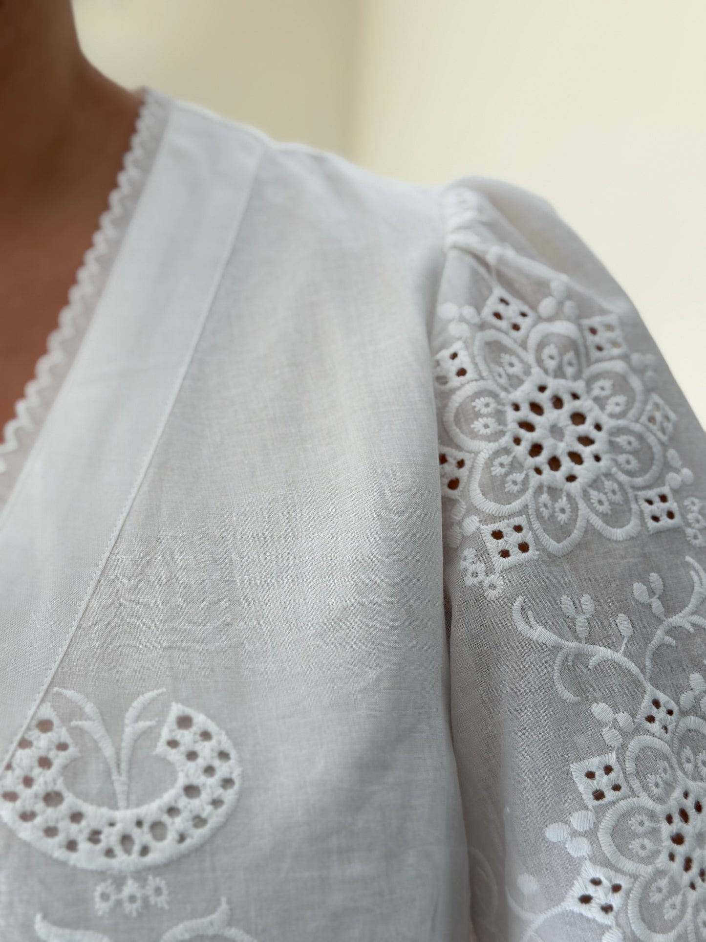 Meadow Lace Tie Top