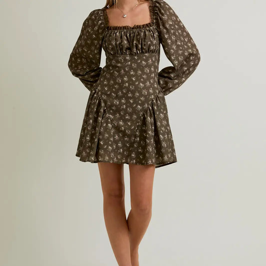 The Hazel Muse Mini Dress