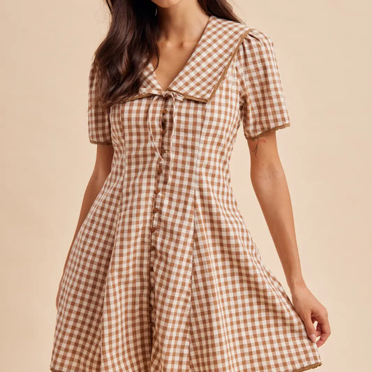 Gingham Dress