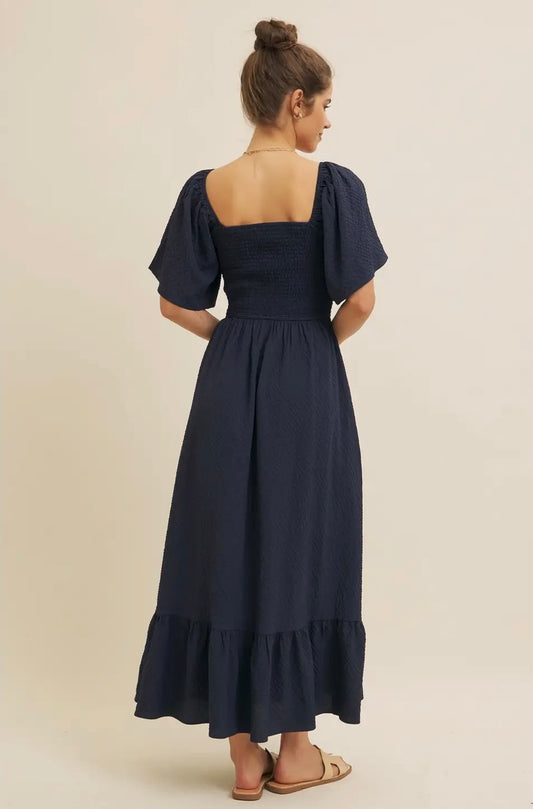 Midnight Coast Maxi Dress