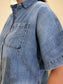 Denim Boxy Shirt
