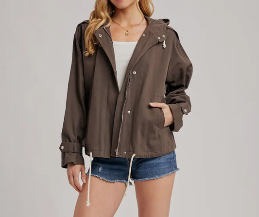 Rowan Hooded Utility Jacket