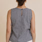 Gingham Tie-Side Tank