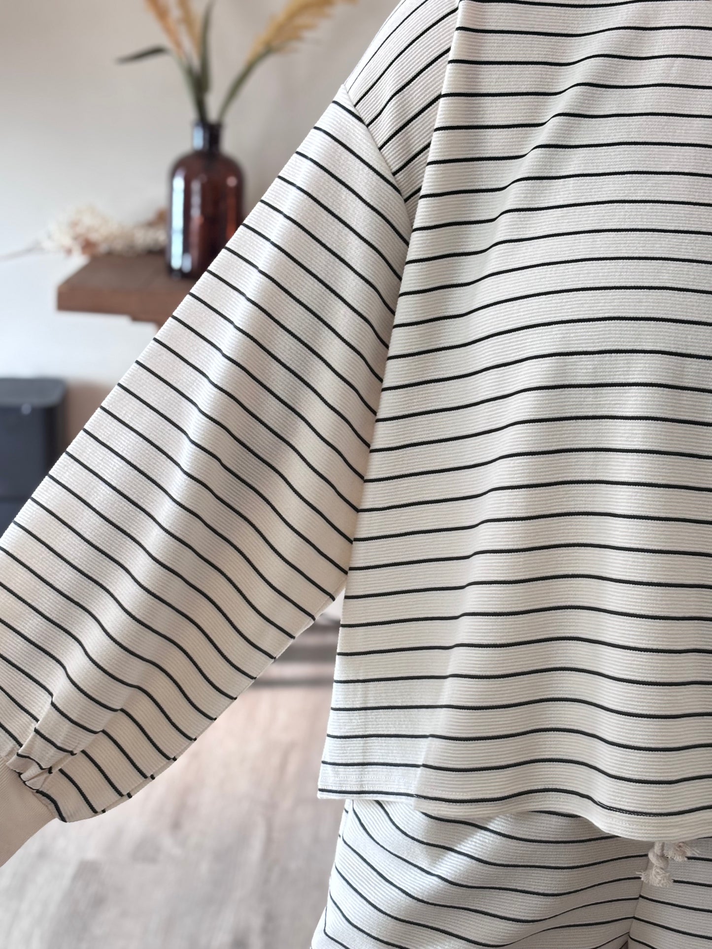 The Sunday Stripe Lounge Set