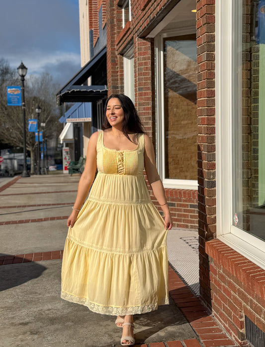 Honey Glow Maxi Dress