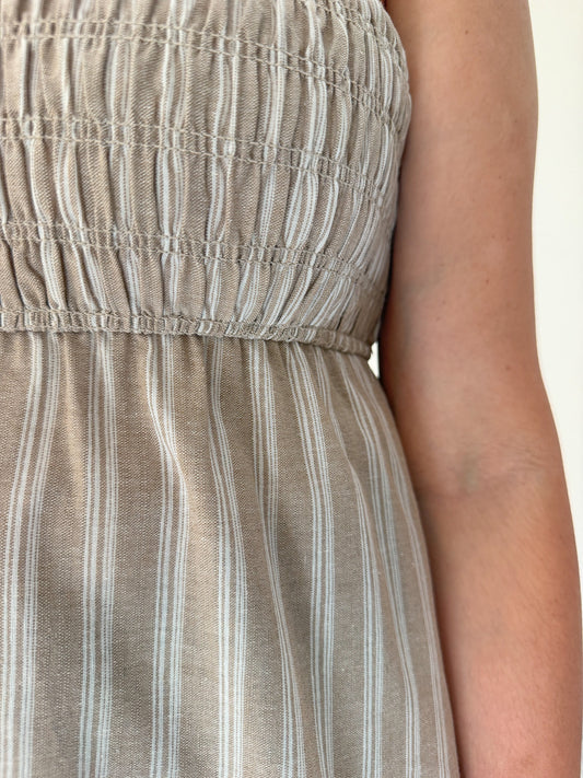 Gentle Lines Midi Dress