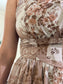 Multi-Pattern Midi Dress
