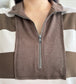The Mocha Morning Half-Zip Set