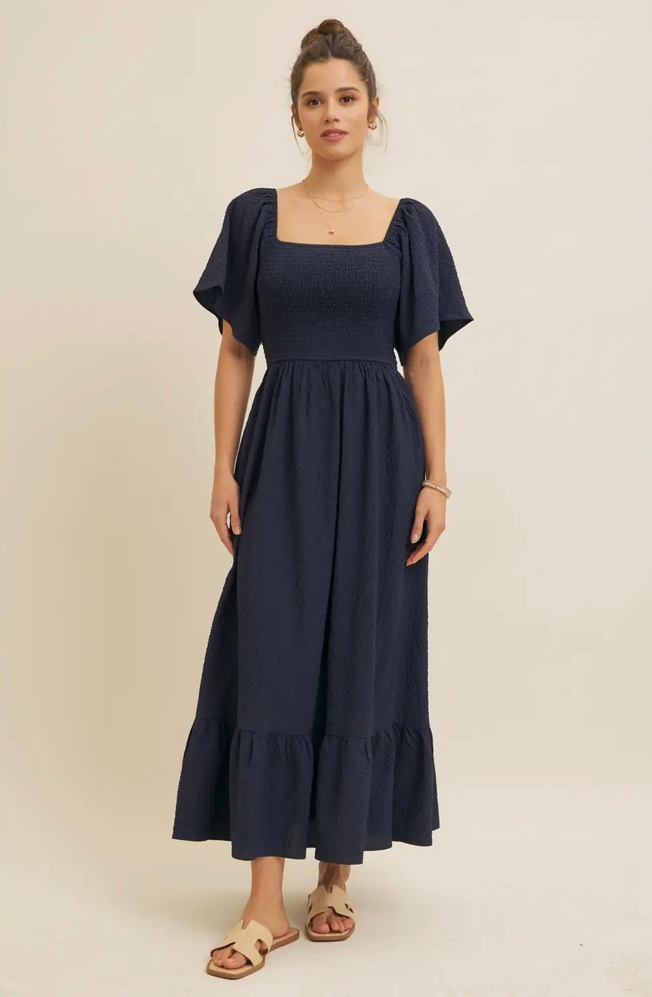Midnight Coast Maxi Dress