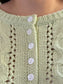 Pistachio Bloom Knit Sweater