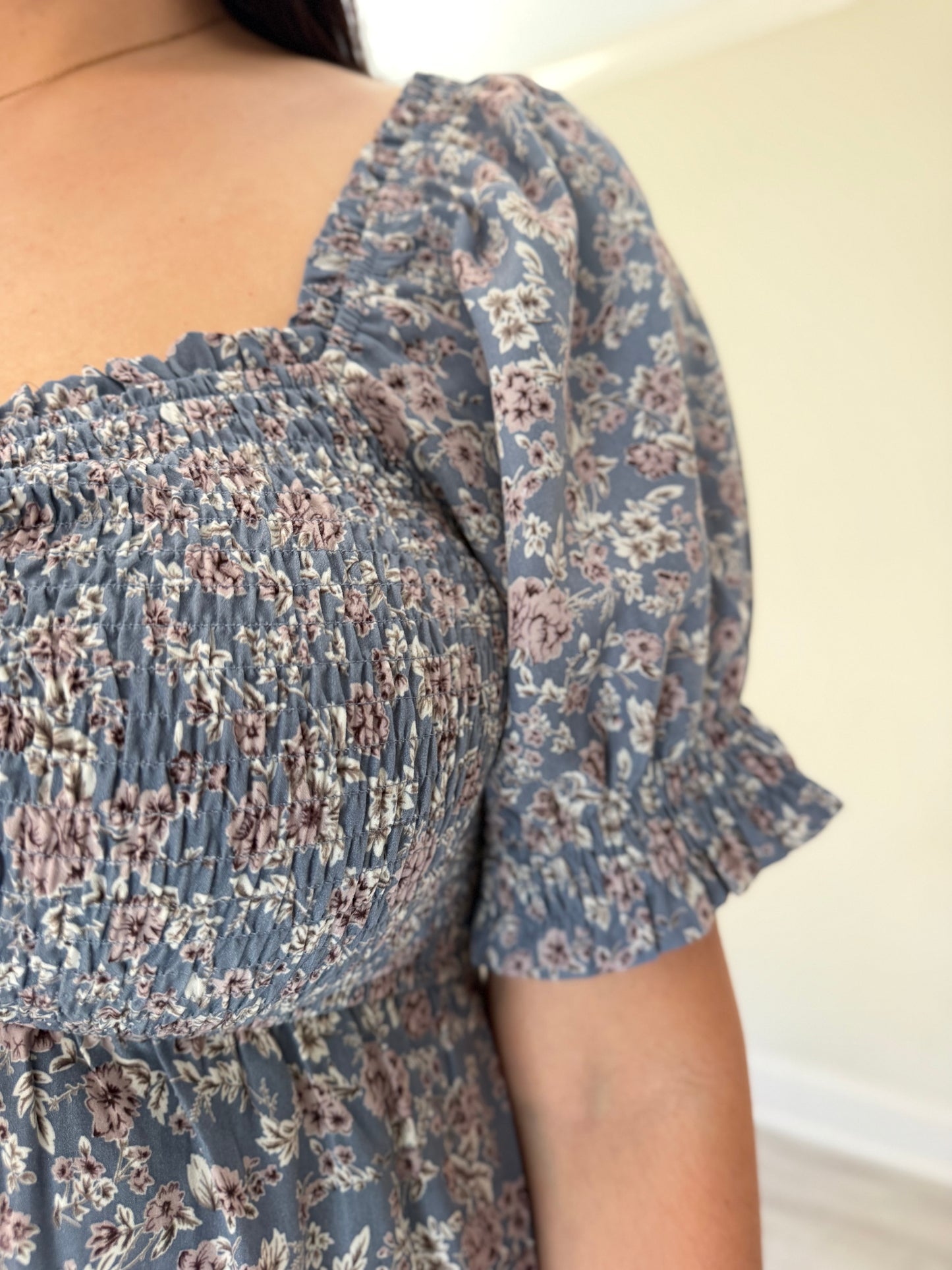 Bluebell Whisper Midi Dress