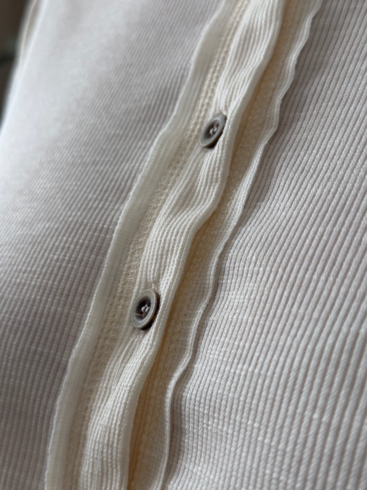 Ivory Boxy Knit Top