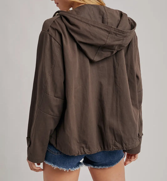 Rowan Hooded Utility Jacket