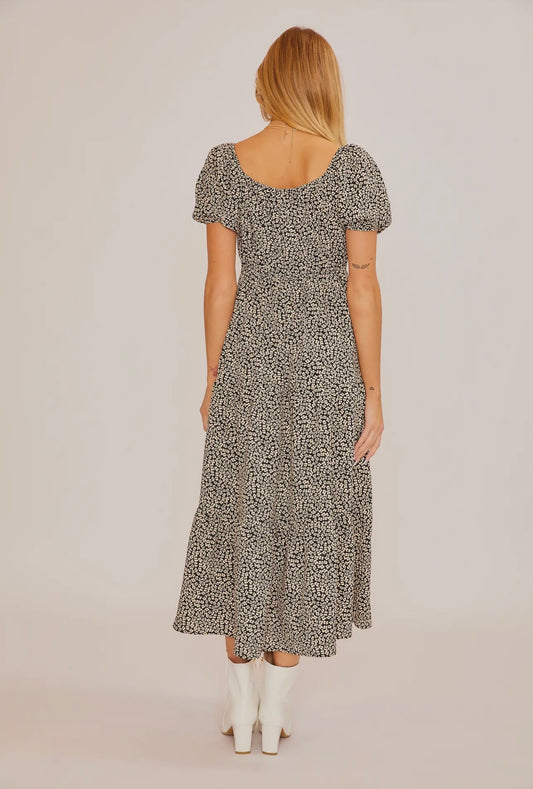 Dusk Petal Maxi Dress