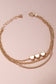 Multi-Layer Mini Heart Bar Bracelet